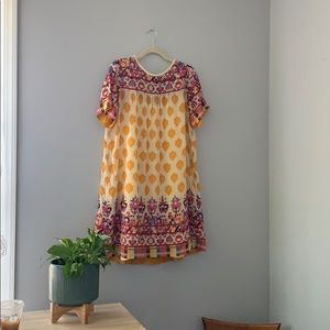 Anthropologie Tanvi Kedia Caltha swing dress